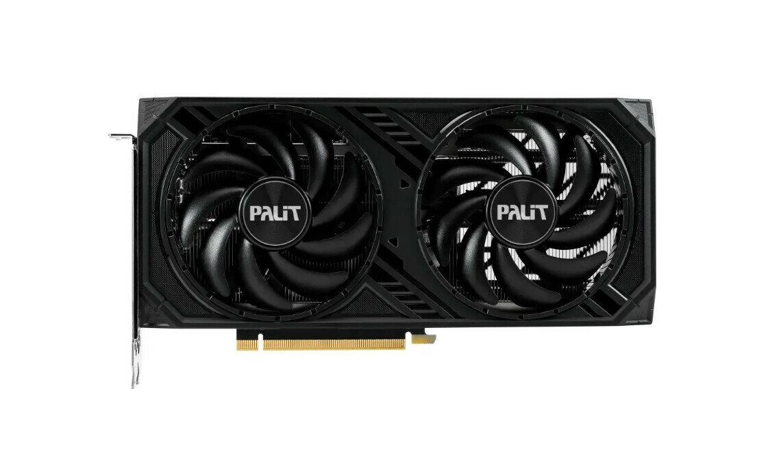 Видеокарта Palit NVIDIA GeForce RTX 4060TI RTX4060TI DUAL 8ГБ GDDR6, Ret [ne6406t019p1-1060d]