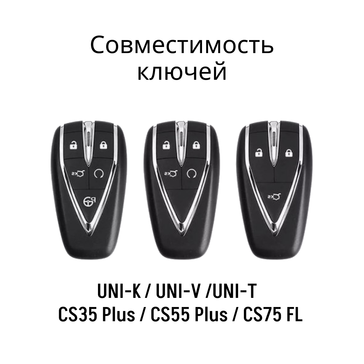 Чехол защитный ключа Changan Чанган Changan CS55PLUS, CS35PLUS, CS75FL