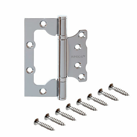 фото Петля накладная Apecs 100*75*2,5-B2-Steel-CR-Blister ( 2шт )