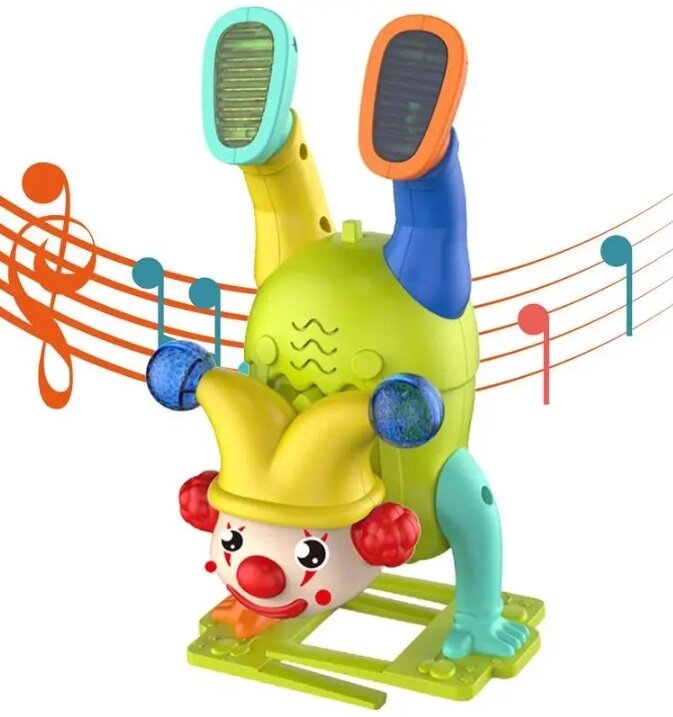 Музыкальная игрушка Весёлый клоун, световые и звуковые эффекты