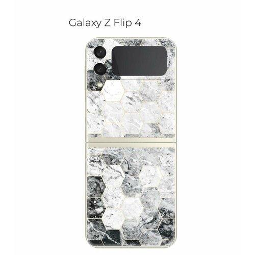 Гидрогелевая пленка на Samsung Galaxy Z Flip 4 на заднюю панель защитная пленка для Galaxy Z Flip 4 гидрогелевая защитная пленка для телефона samsung galaxy z flip матовая противоударная гибкое стекло на заднюю крышку