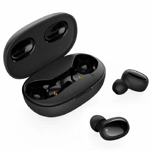 Наушники беспроводные Блютуз Bluetooth черные 336900₽