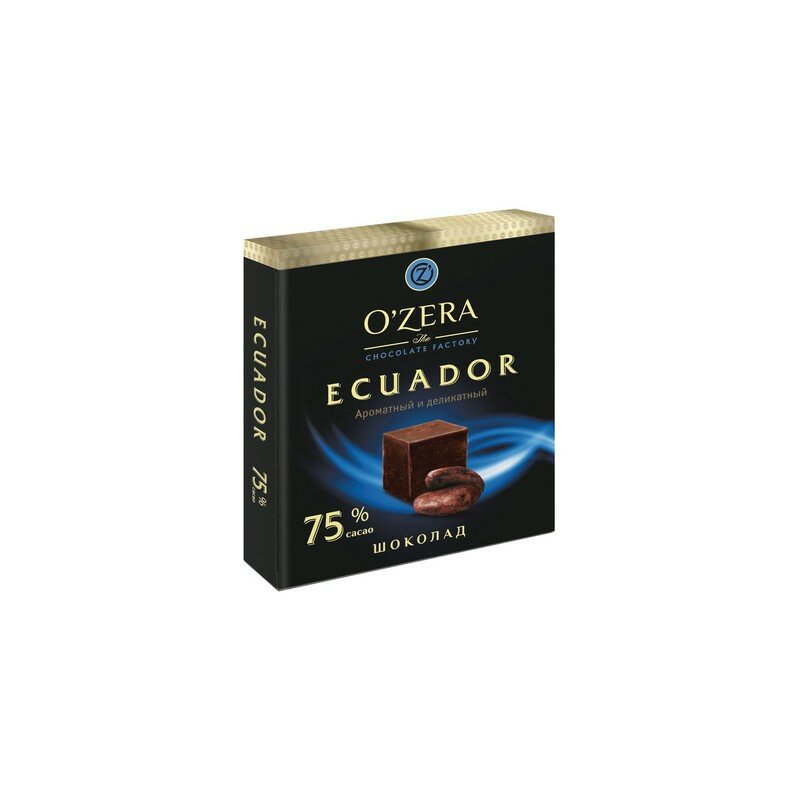 Шоколад O'Zera Ecuador горький порционный, 90 г