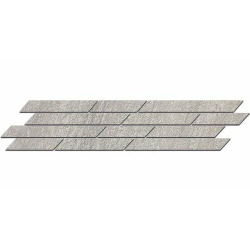 Плитка из керамогранита KERAMA MARAZZI SG144\004T Гренель серый мозаичный Бордюр 46,5x9,8 (цена за 20 шт)