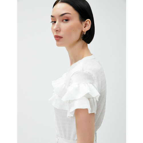 фото Футболка koton, размер xs, белый