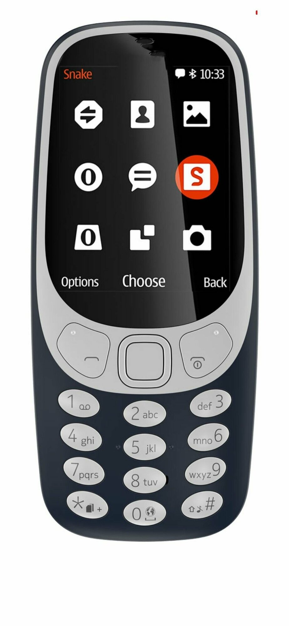 Телефон Nokia 3310 Dual Sim (2017) Global для РФ, SIM+micro SIM, темно-синий