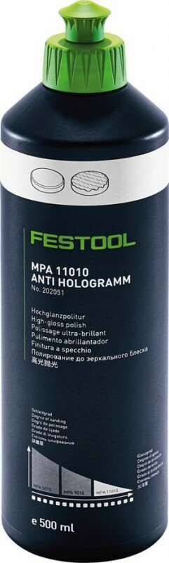 Полировальная паста Festool Anti Hologramm MPA 11010 0,5L (202051)