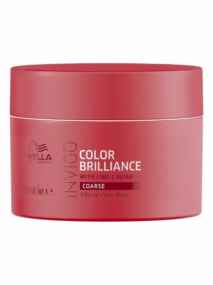 Wella INVIGO Color Brilliance COARSE - Крем-маска для окрашенных жестких волос (150 мл)