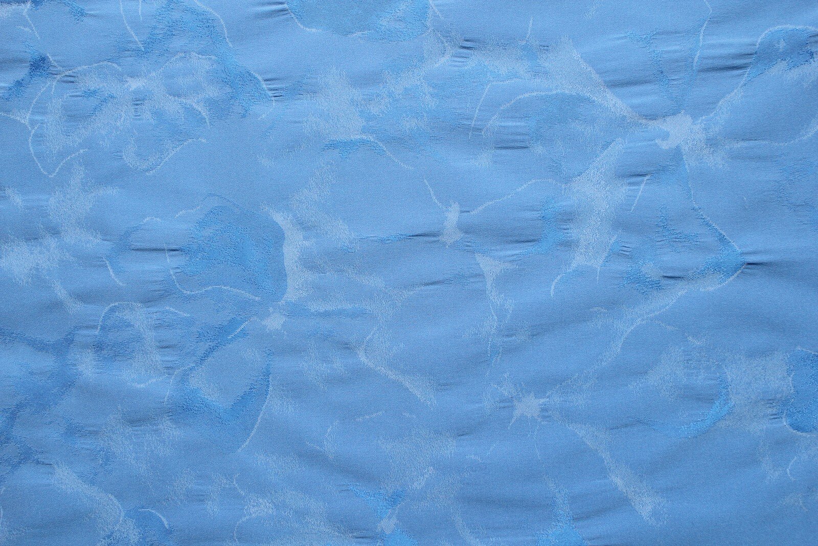 Ткань Жаккард-стрейч ярко-синего, светлого цвета, ш150см, 0,5 м