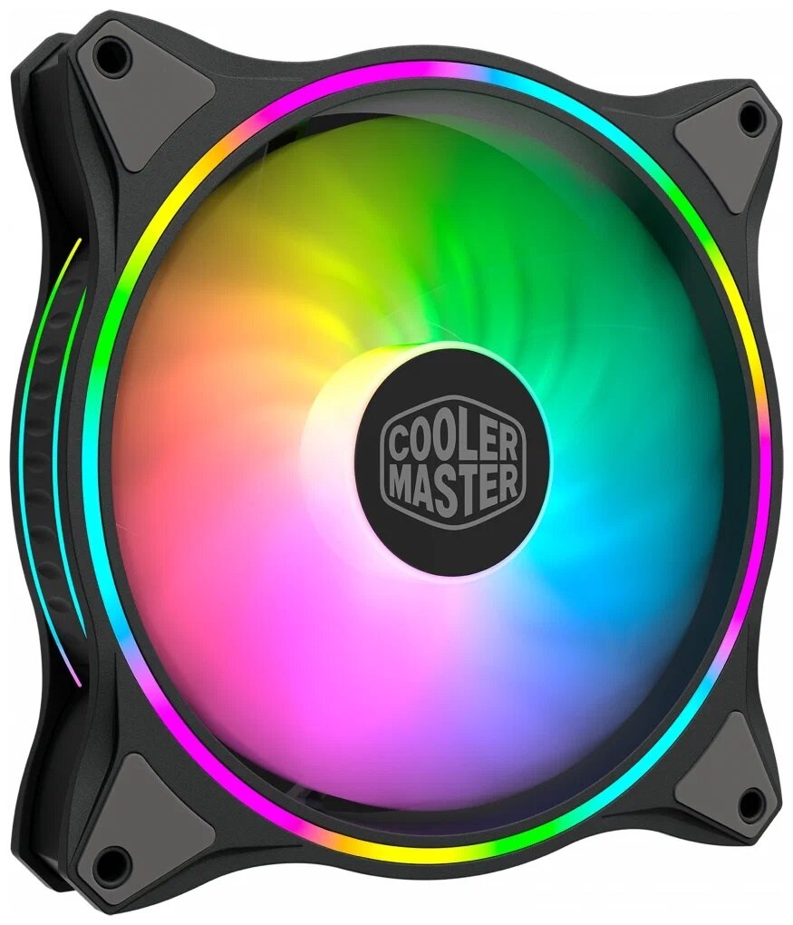 Вентилятор для корпуса Cooler Master MasterFan MF120 Halo, черный/ARGB