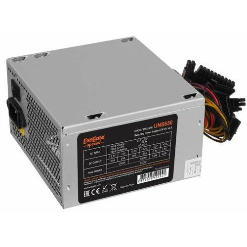 БП ATX 650 Вт Exegate UNS650 ES261571RUS-S 2947₽