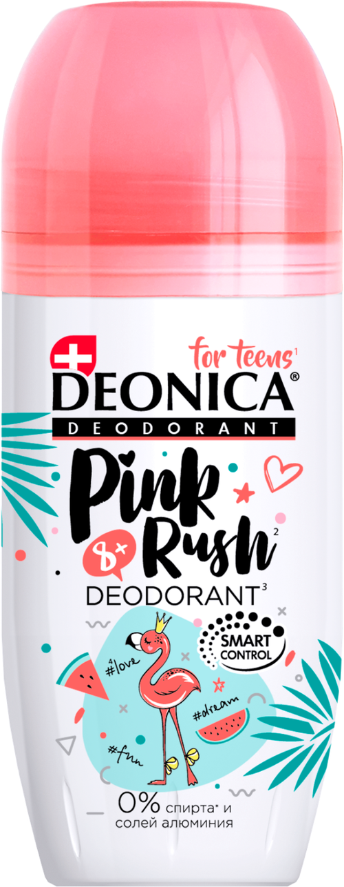 Дезодорант Deonica For teens Pink Rush 50мл