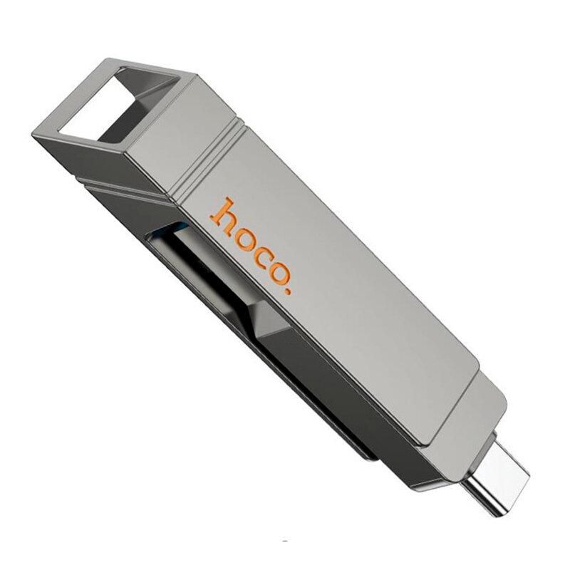 USB Flash Drive 64GB Smart Type-C 3.2 Gen 1 (UD15) 2 в 1 , скорость записи 40-80 МБ/С, скорость чтения 160-200МБ/С