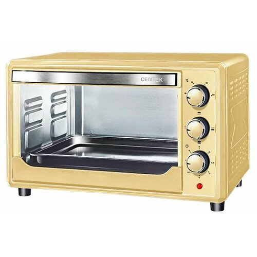 Электрическая печь CENTEK CT-1530-36 бежевый 1600 Вт 36 л 2 противня таймер 90 мин 4 режима 795800₽