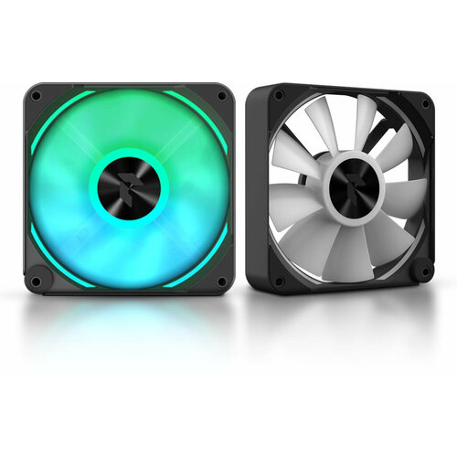 Кулер AeroCool Вентилятор APNX FP2-120 PWM ARGB 120x120mm 4-pin 15-33dB 200gr LED Ret вентилятор aerocool apnx fp1 140 pwm argb white 4711099474431