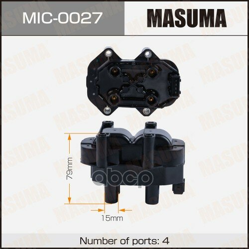 Катушка Зажигания Masuma, Cherry Tiggo 3 / Sqre4g16 1.6 Masuma арт. MIC-0027