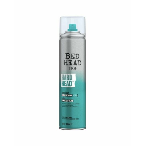 tigi bed head hard head лак для суперсильной фиксации 385 мл Лак для суперсильной фиксации TIGI Bed Head Hard Head