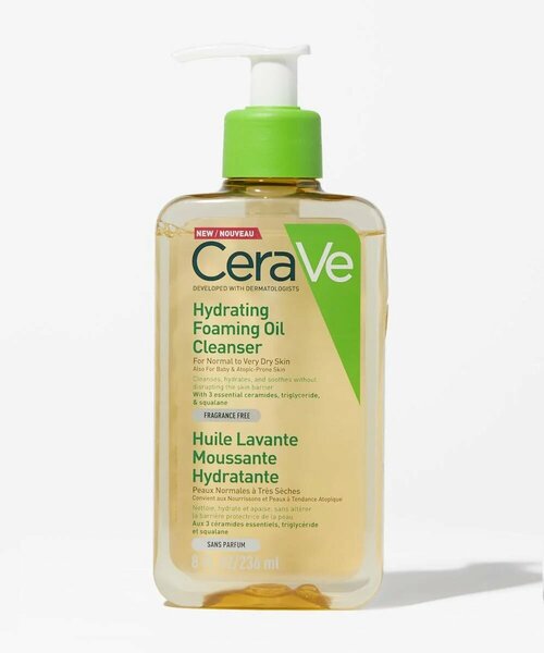 CeraVe Увлажняющее-Очищающее Пенящееся Масло Oil Cleanser, 236 мл
