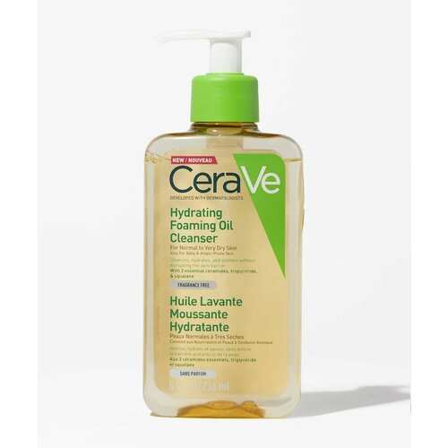 CeraVe Увлажняющее-Очищающее Пенящееся Масло Oil Cleanser, 236 мл