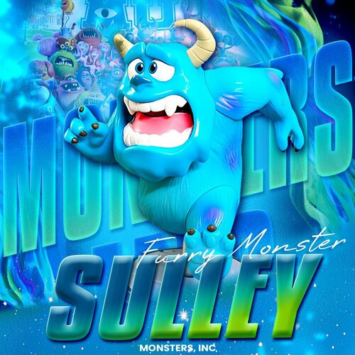 Коллекционная фигурка James P. Sullivan, Monsters Inc