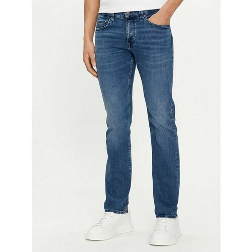 Джинсы BOSS, размер 36/34 [JEANS], синий джинсы boss размер 36 34 [jeans] черный