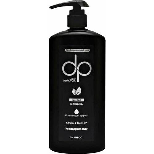 Шампунь DP Professional Ментол с кератином и биотином, бессолевой, 500мл, Турция, 500 мл