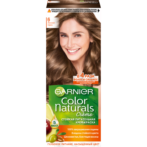 Краска для волос Garnier Color Naturals 6 Лесной орех