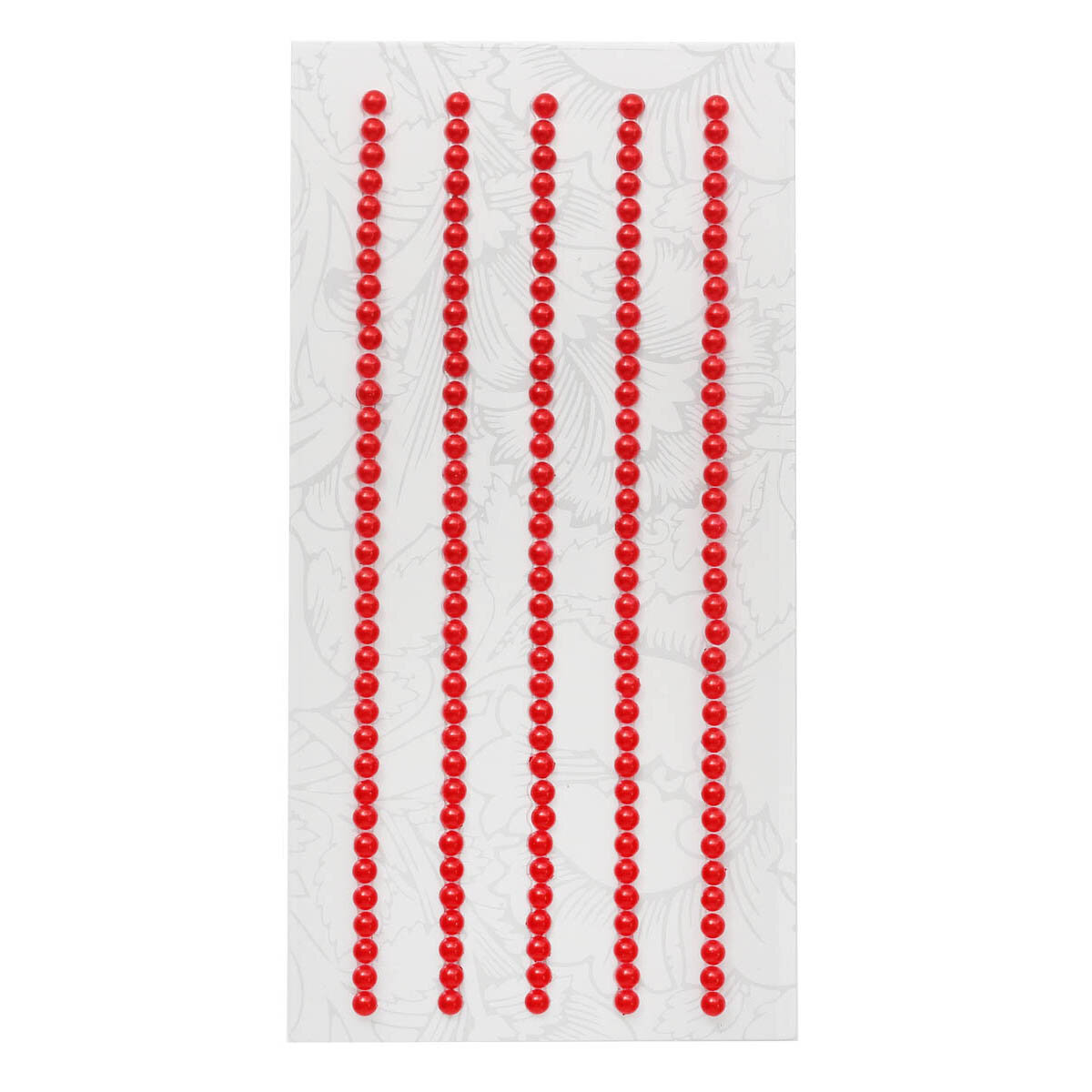 Декоративные наклейки 'Жемчуг', 3 мм, Astra&Craft (Z1 красный)