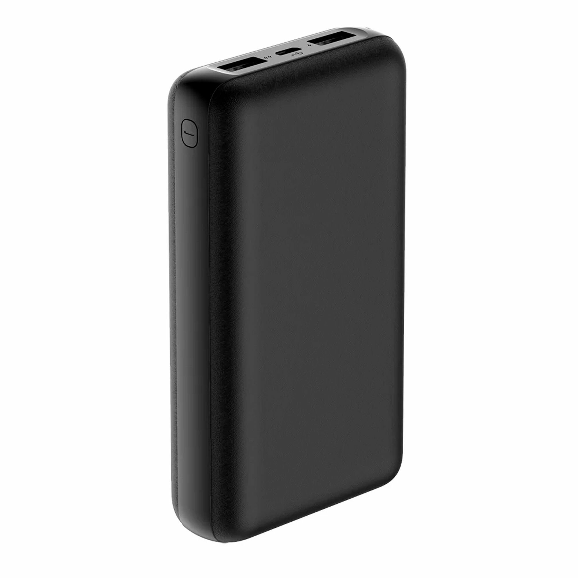 Портативный аккумулятор Powerbank 20000мА черный MINI-20 OLMIO