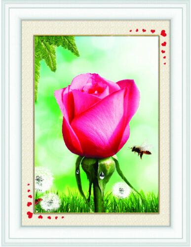 фото Алмазная мозаика "В саду"