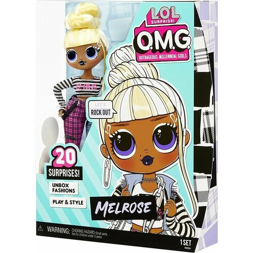 Кукла Melrose с 20 сюрпризами Серия 6 LOL Surprise кукла lol surprise omg 6 серия melrose 581864