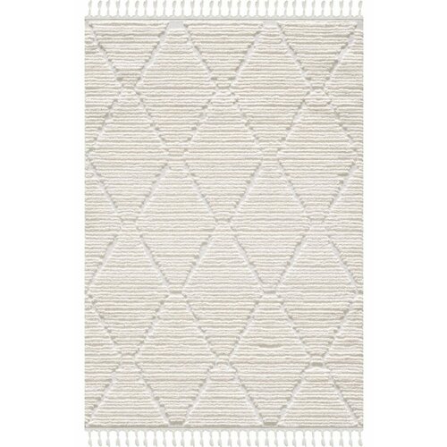 Ковер тканый с двухуровневым ворсом 