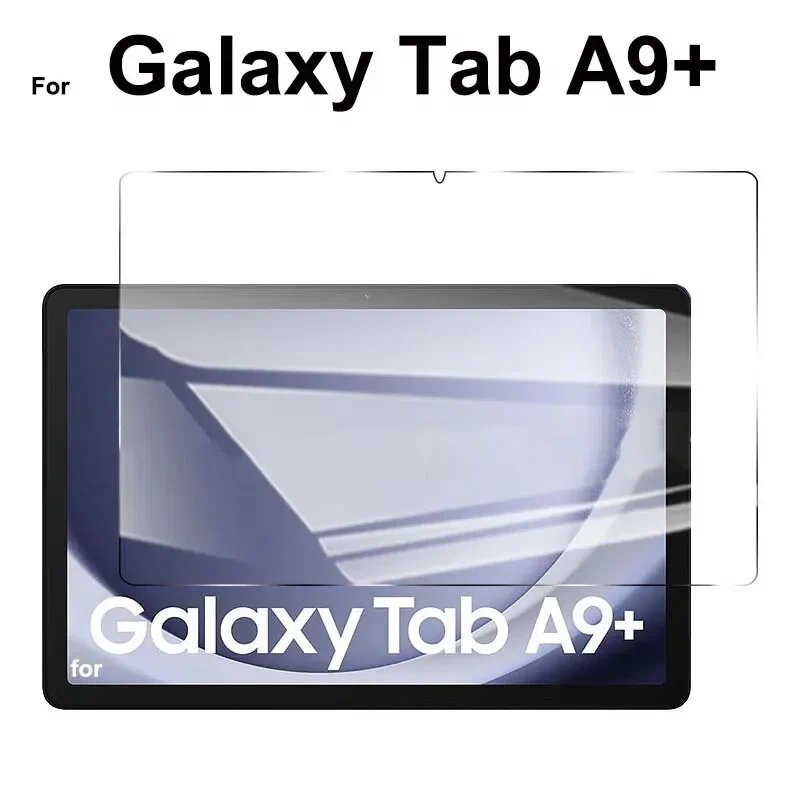 Защитное стекло GlassPRO для планшета Samsung Galaxy Tab A9+ 11" / Стекло на Самсунг Таб А9+ (2023) 11" 0.33mm противоударное / закаленное