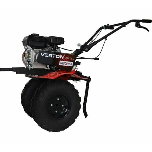 Мотоблок бензиновый VERTON GT800W-3 мощность 7 л собъем 210 см3 чугунный редуктор мотокультиватор 35879₽
