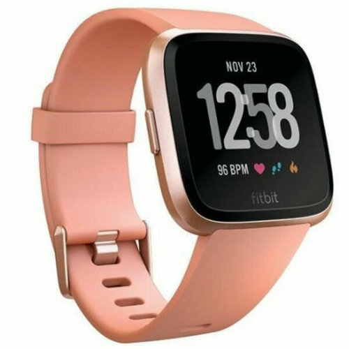 Умные часы Fitbit Versa PeachRose Gold One Size S L FB505RGPK 1149000₽