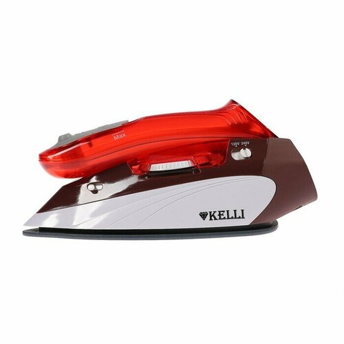 Утюг Kelli KL-1636 Дорожный утюг kelli kl 1636 1600 вт керамическая подошва дорожный 100 мл красный