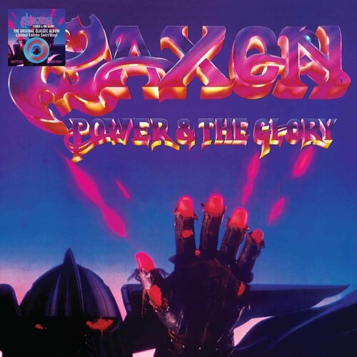 Saxon – Power & The Glory (Blue & Purple Swirl Vinyl)