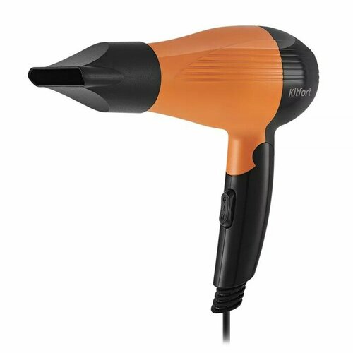 Фен Kitfort КТ-3244-2 800 Вт 2 скорости 1 температурный режим концентратор оранжевый комплект из 2 шт 283900₽