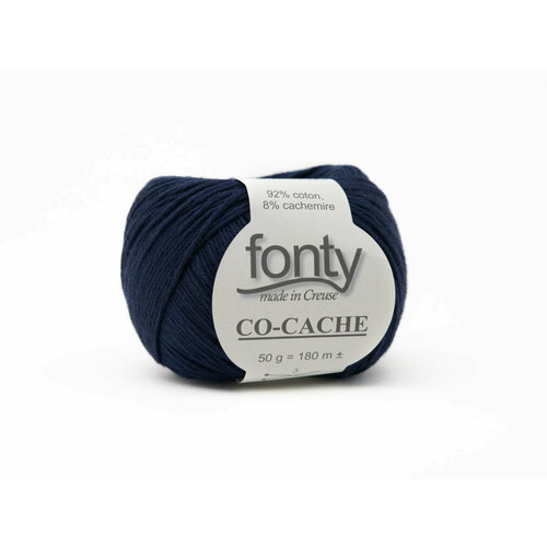 Пряжа Fonty CO-CACHE 50 г/180 м, цвет 17, 92% хлопок, 8% кашемир