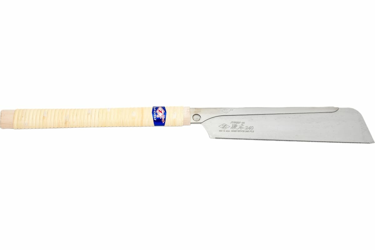 Ножовка по дереву Zetsaw Dozuki Z.07123, длина полотна 240 мм с врезным зубом, шаг зубьев 21TPI, толщина 0,3 мм