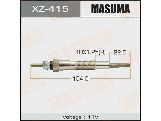 Свеча накаливания MASUMA CP-60 /WL, RF (1/10/100) XZ415