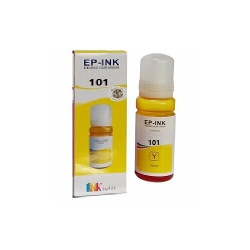 Чернила SP 101/103Y (C13T03V44A/C13T00S44A) для Epson (желтые, 100ml) t04d1 t6716 восстановитель чипа резервуара t3661 для epson l6168 l6178 l6198 l6170 l6190 l6191 et3750 набор сброса отработанных чернил ic