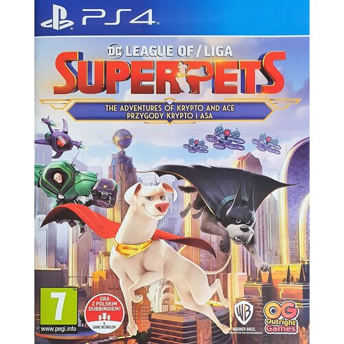 DC League of Super-Pets SuperPets: The Adventures of Krypto and Ace PS4 игра dc league of super pets the adventures of krypto and ace ps5
