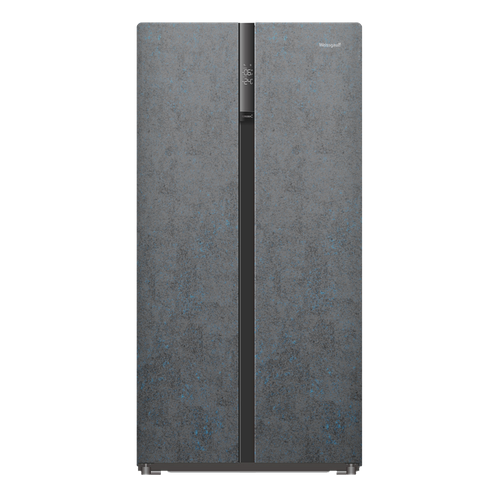 Отдельностоящий холодильник с инвертором Weissgauff WSBS 500 Inverter NoFrost Rock Glass 7174000₽