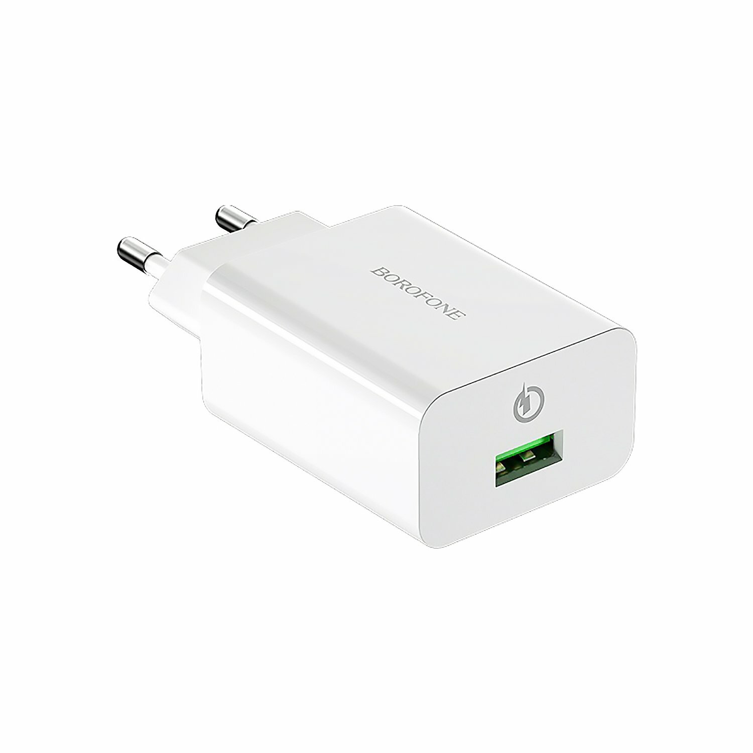 Сетевое зарядное устройство 1USB 3.0A QC3.0 18W быстрая зарядка Borofone BA21A White