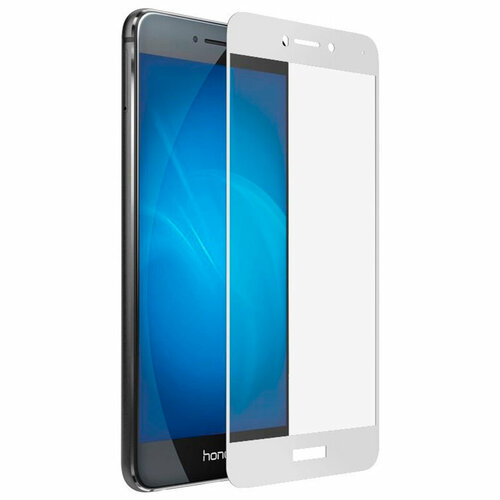 Защитное стекло на Huawei Honor 5X/GR5/Mate 7 mini, 3D Fiber, белый, X-CASE