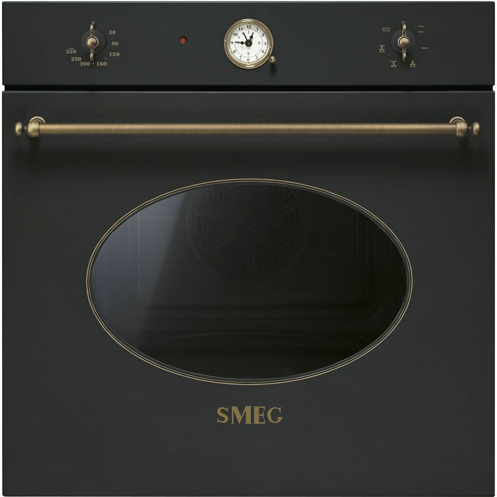 Духовой шкаф SMEG sf800ao, черный