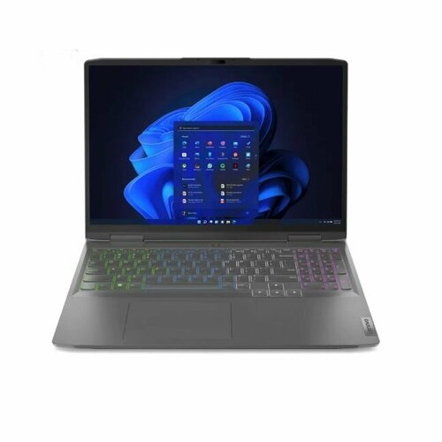 Ноутбук Lenovo LOQ 16IRH8 IPS WUXGA 1920x1200 82XW006JPS Серый 16 Intel Core i7-13620H 16ГБ DDR5 512ГБ SSD GeForce RTX 4050 6ГБ Без ОС 14498000₽