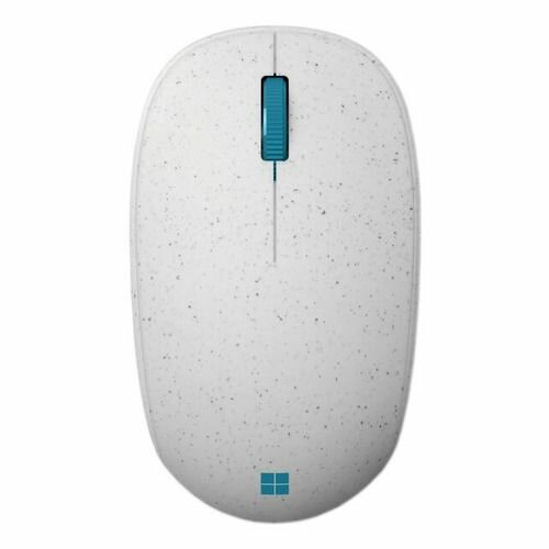 Мышь Microsoft Ocean Plastic Mouse, оптическая, беспроводная, светло-серый [i38-00003]