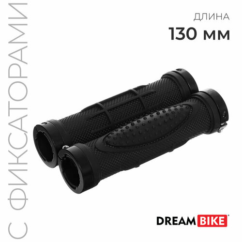 Грипсы 130 мм lock on цвет чёрный 571₽